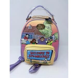 Disney The Goofy Movie Spoonerville Group Portrait Mini Backpack D23 Exclusive